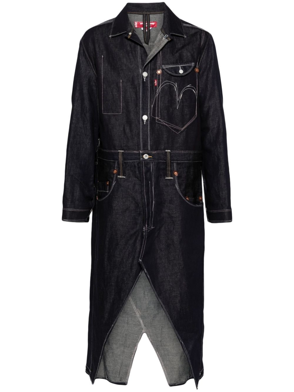 Junya watanabe denim cape sales